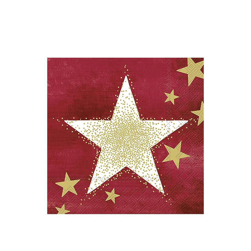 САЛФЕТКИ IHR SHINING STARS RED GOLD