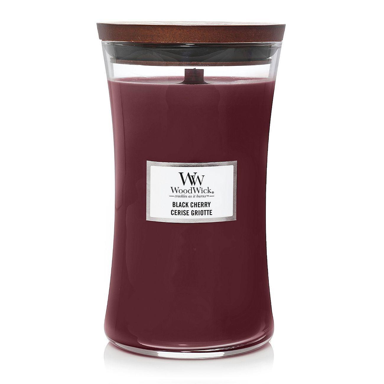 СВЕЩ WOOD WICK BLACK CHERRY