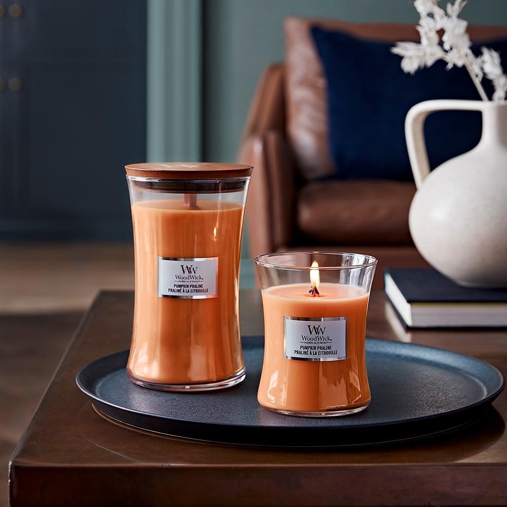 СВЕЩ WOOD WICK PUMPKIN PRALINE