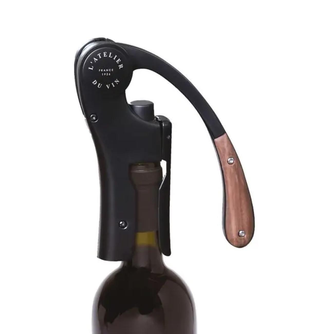 ТИРБУШОН L`ATELIER DU VIN OENO MOTION WOOD&BLACK