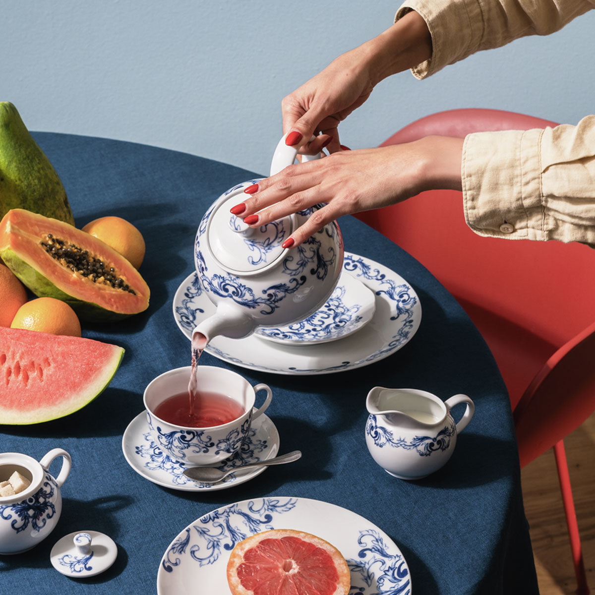ЧАША/ЧИНЙКА ЗА ЧАЙ ROSENTHAL TRUE BLUE