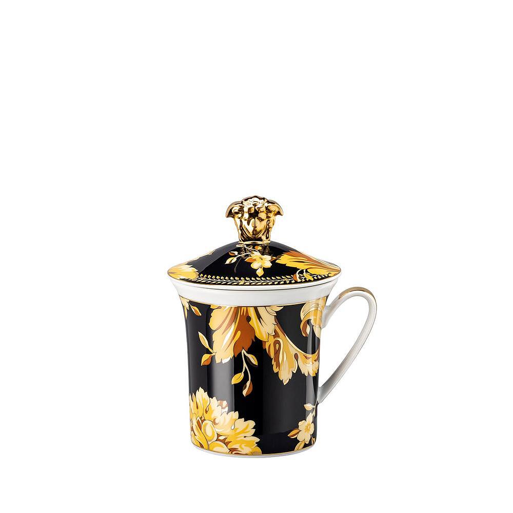 ЮБИЛЕЙНА ЧАША VERSACE MUG WITH LID 30 YEARS VANITY