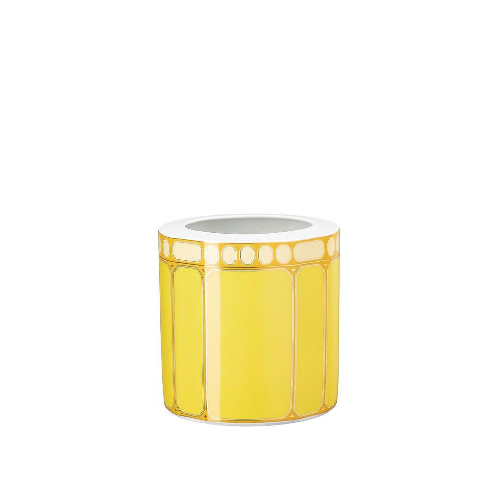 ВАЗА 17СМ SIGNUM ROSENTHAL SWAROVSKI JONQUIL ЖЪЛ