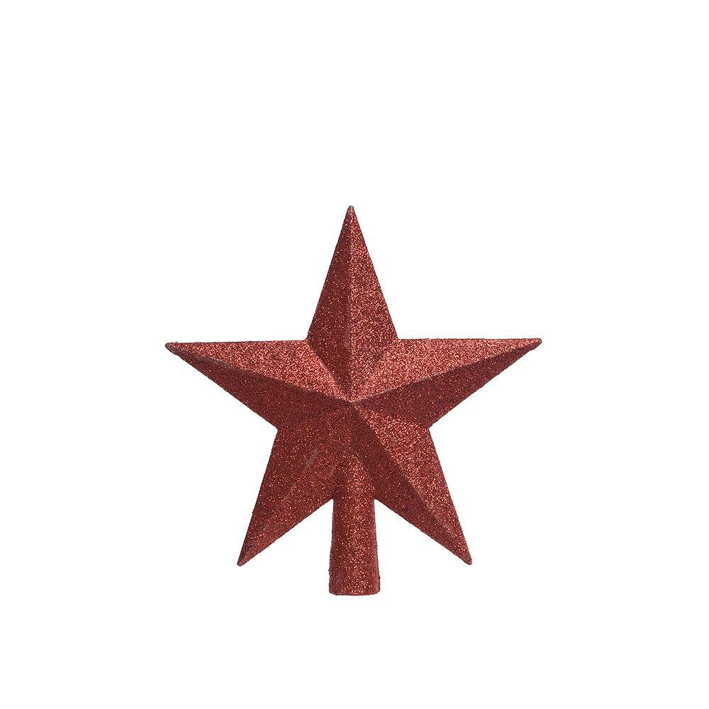 ВРЪХ ЗА ЕЛХА ЧЕРВЕНА ЗВЕЗДА TREE TOPPER RED 19СМ