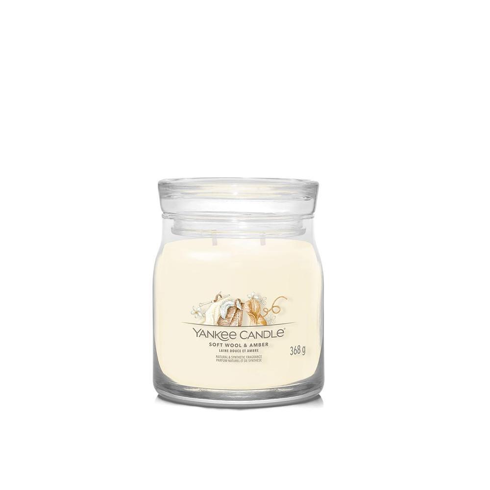 СВЕЩ YANKEE CANDLE SIGNATURE AMBER&SANDALWOOD