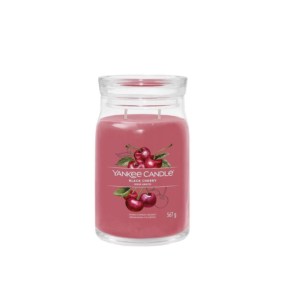 СВЕЩ YANKEE CANDLE SIGNATURE BLACK CHERRY