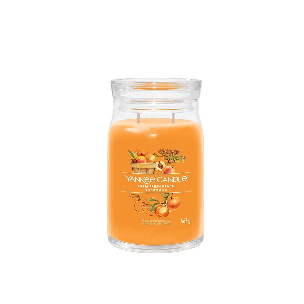 СВЕЩ YANKEE CANDLE SIGNATURE FARM FRESH PEACH