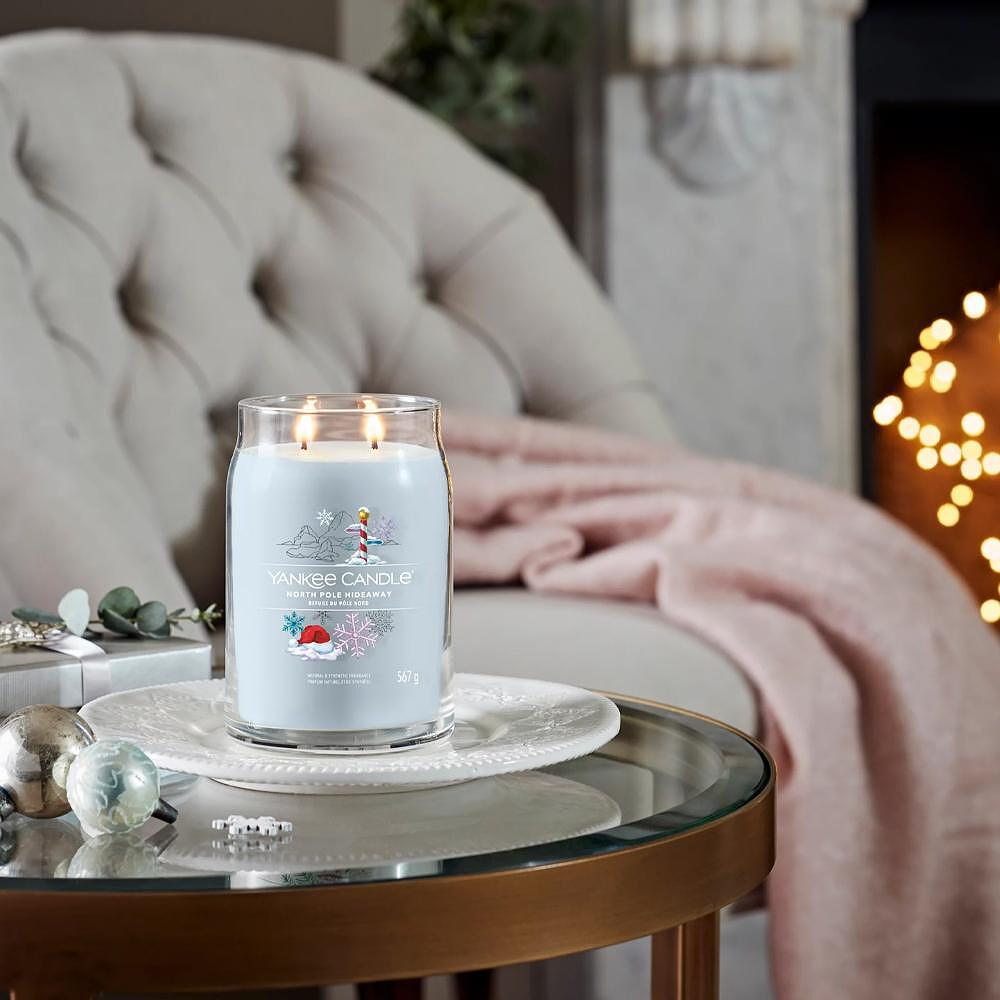 СВЕЩ YANKEE CANDLE SIGNATURE NORTH POLE HIDEAWAY