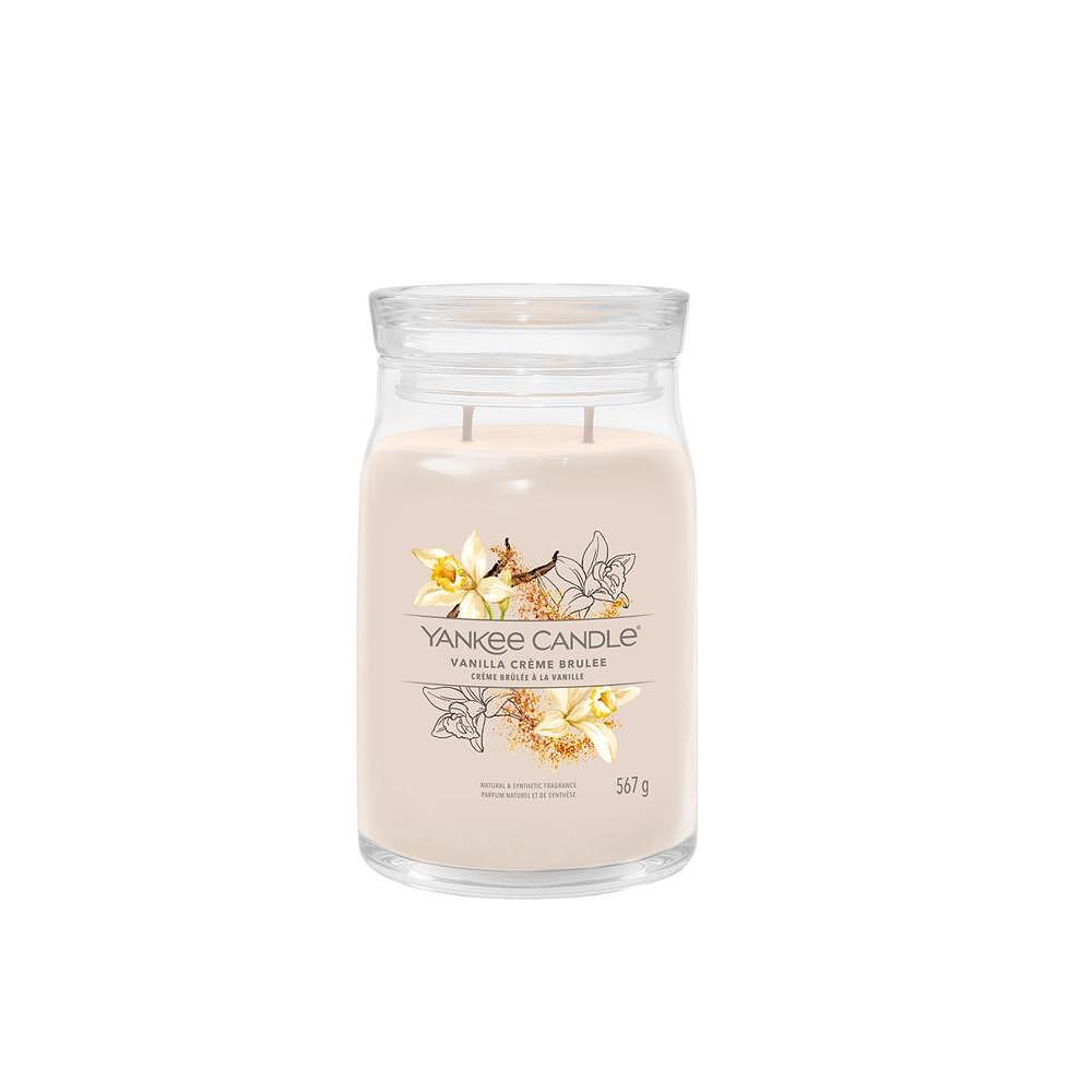 СВЕЩ YANKEE CANDLE SIGNATURE VANILLA CREME BRULLE