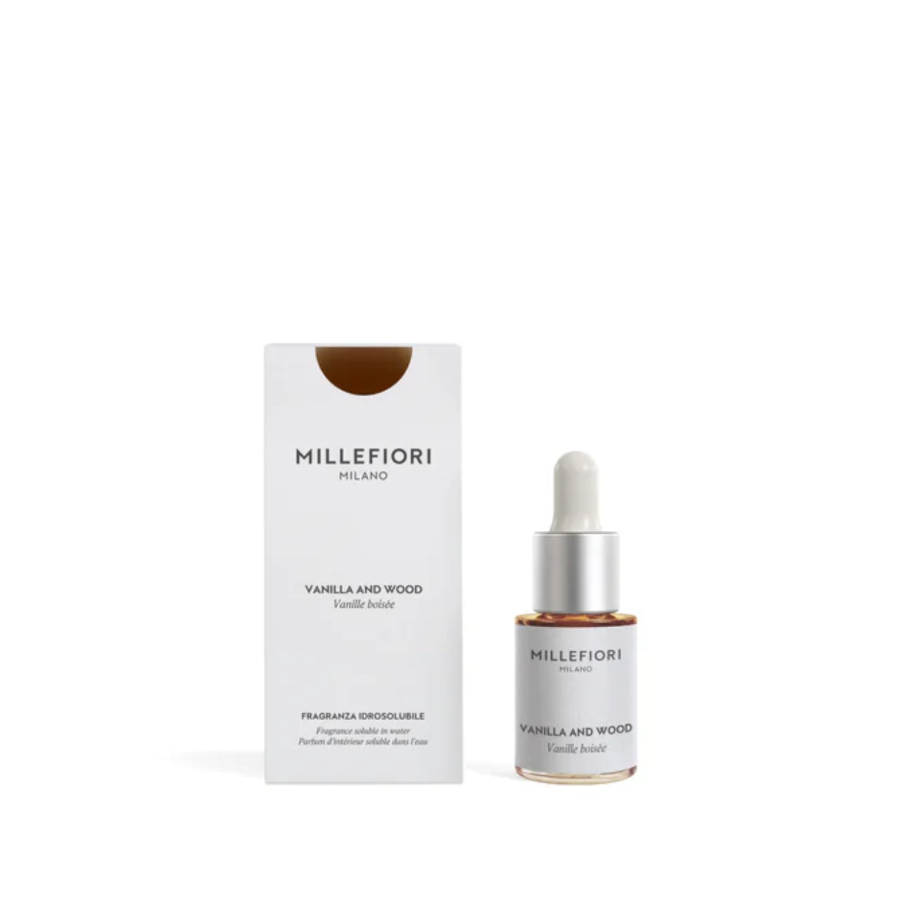 АРОМАТ MILLEFIORI MILANO WATER SOLUBLE - VANILLA&WOOD 15ML
