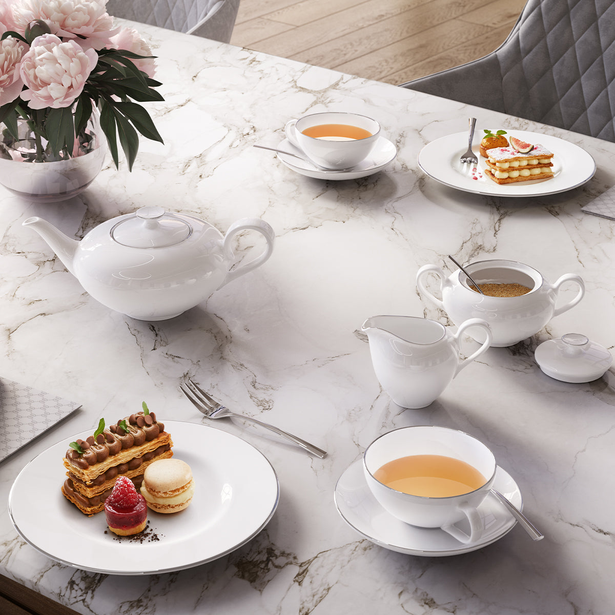 ЧАША МЪГ VILLEROY & BOCH, ANMUT PLATINUM NO.1 MUG