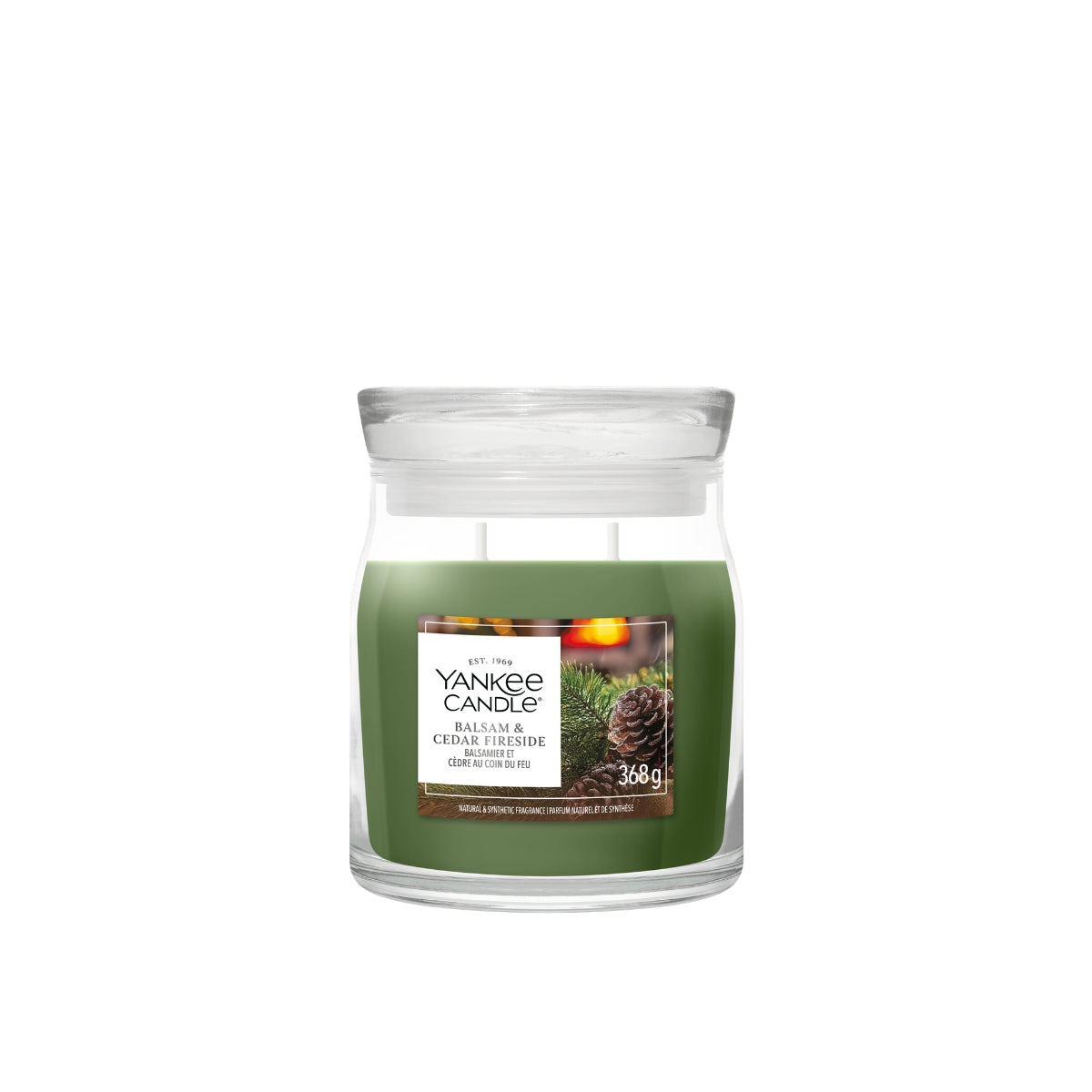 СВЕЩ YANKEE CANDLE BALSAM&CEDAR FIRESIDE