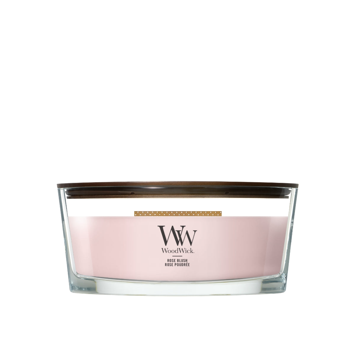 СВЕЩ WOOD WICK ROSE BLUSH ЕЛИПСА