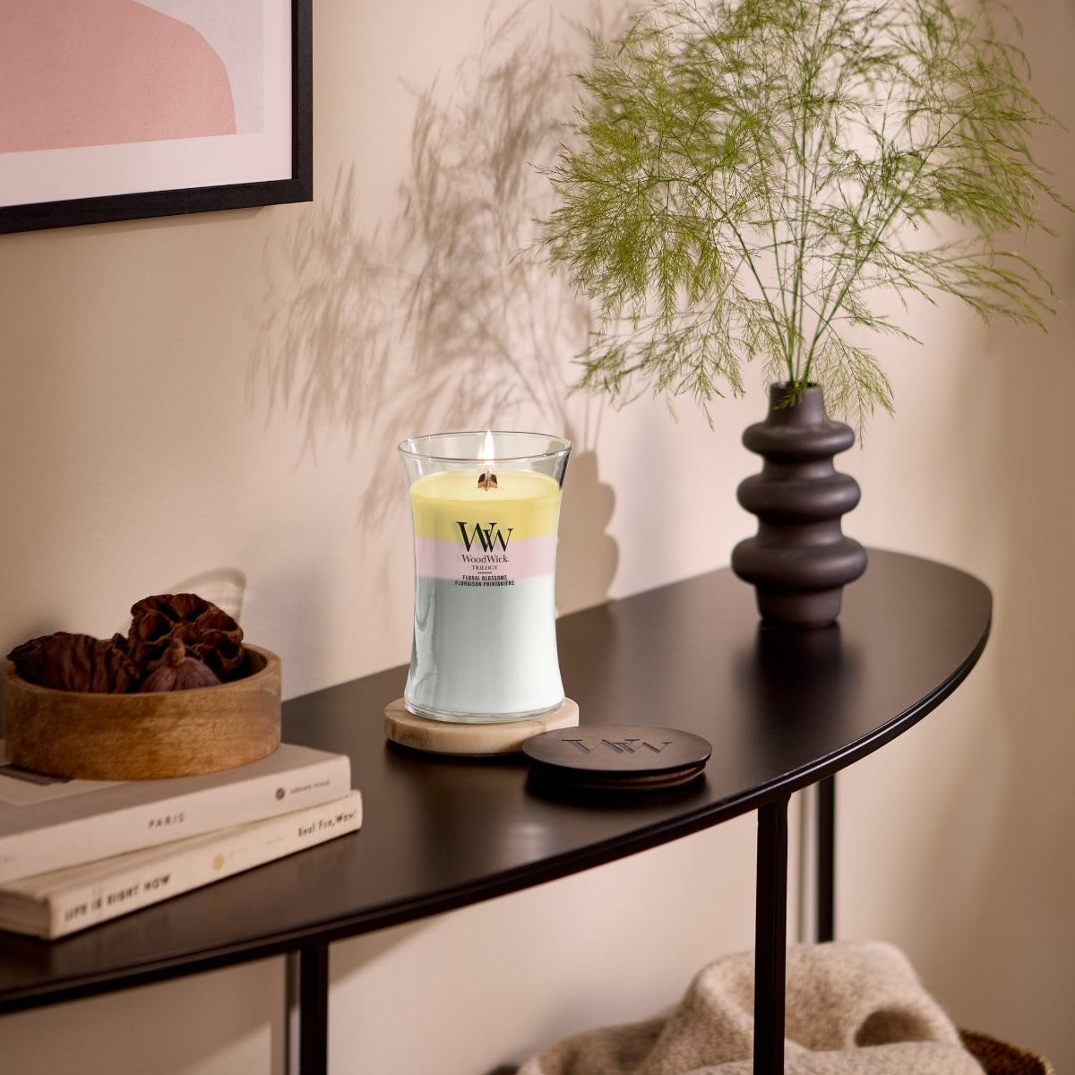 СВЕЩ WOOD WICK TRIL FLORAL BLOSSOMS