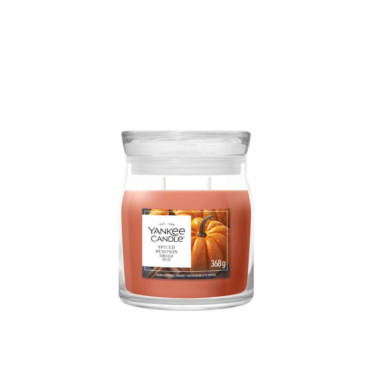 СВЕЩ YANKEE CANDLE SIGNATURE SPICED PUMPKIN