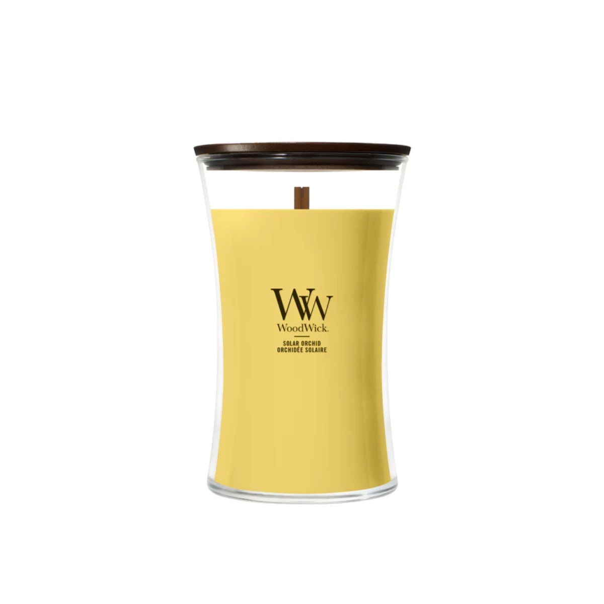 СВЕЩ WOOD WICK SOLAR ORCHID