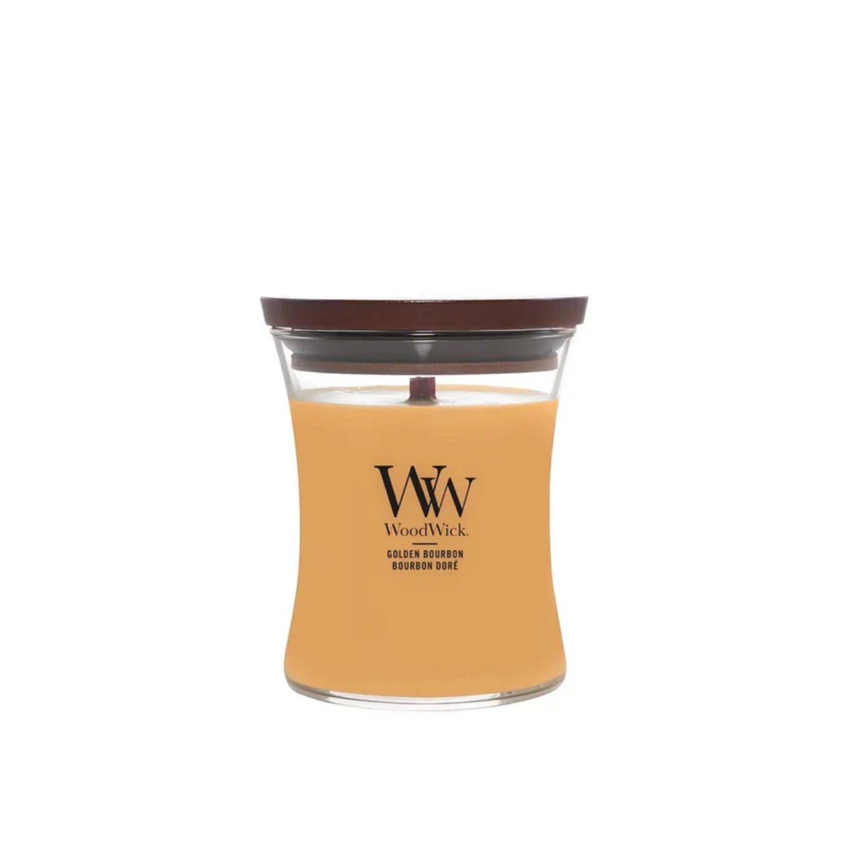 СВЕЩ WOOD WICK GOLDEN BOURBON
