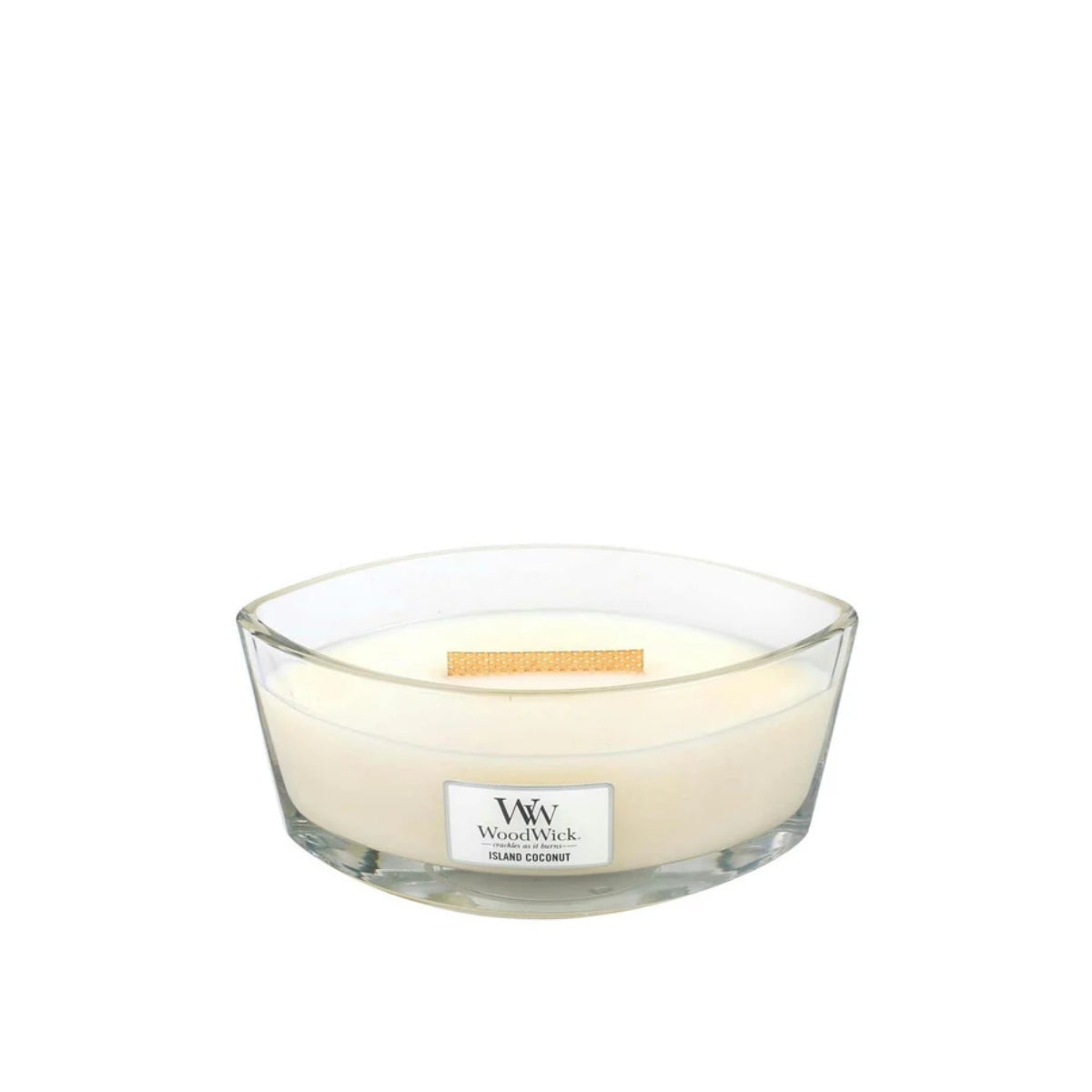 СВЕЩ WOOD WICK ELLIPSE JAR ISLAND COCONUT