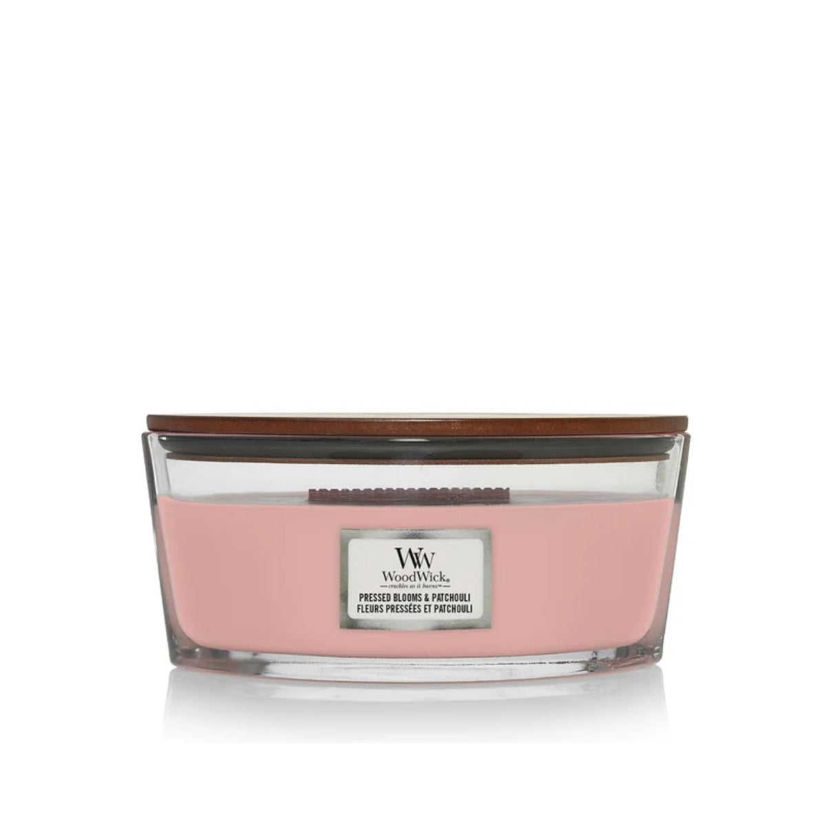 СВЕЩ WOOD WICK ELLIPSE JAR PRESS BLOOMS&PATCHO