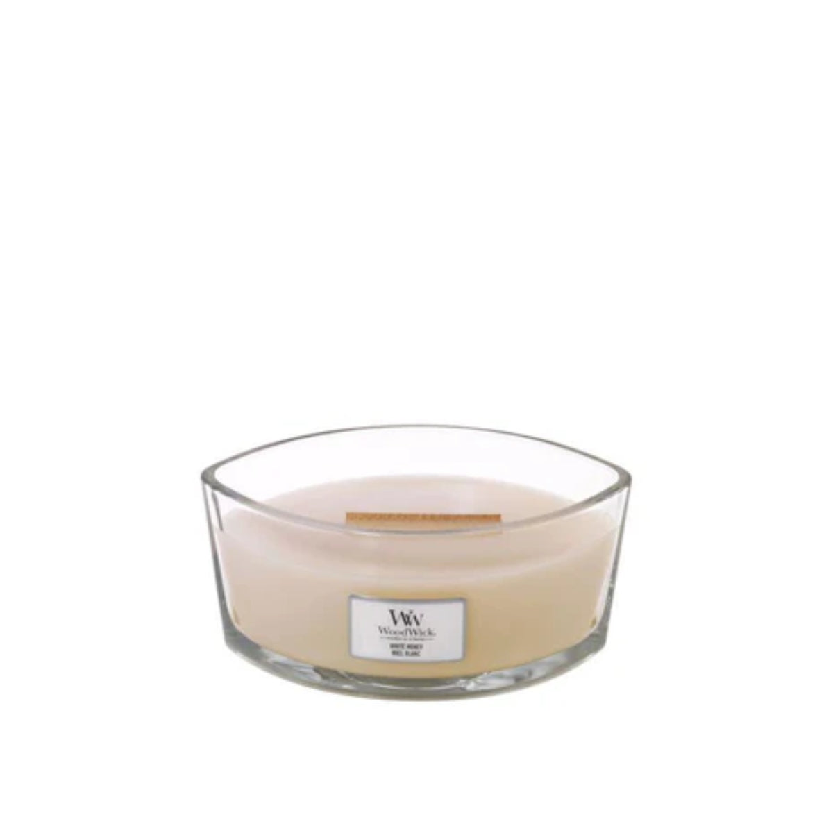 СВЕЩ WOOD WICK ELLIPSE JAR WHITE HONEY