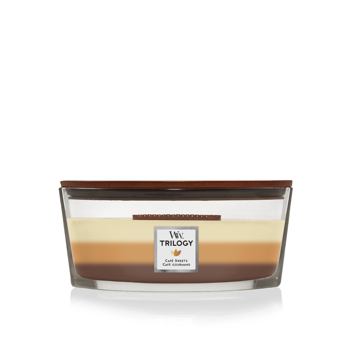 СВЕЩ WOOD WICK TRIL ELLIPSE CAFE SWEETS