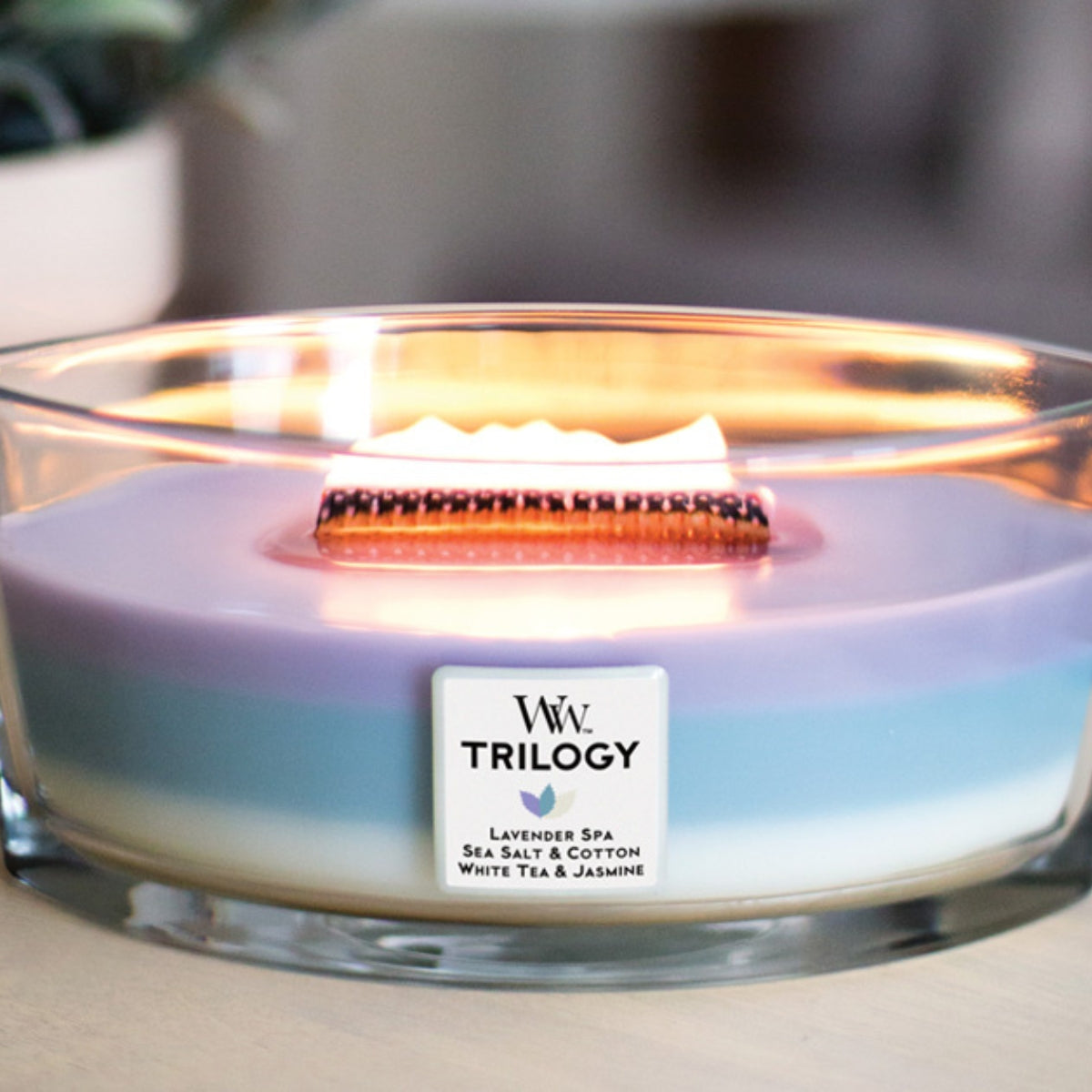 СВЕЩ WOOD WICK TRIL ELLIPSE CALMING RETREAT