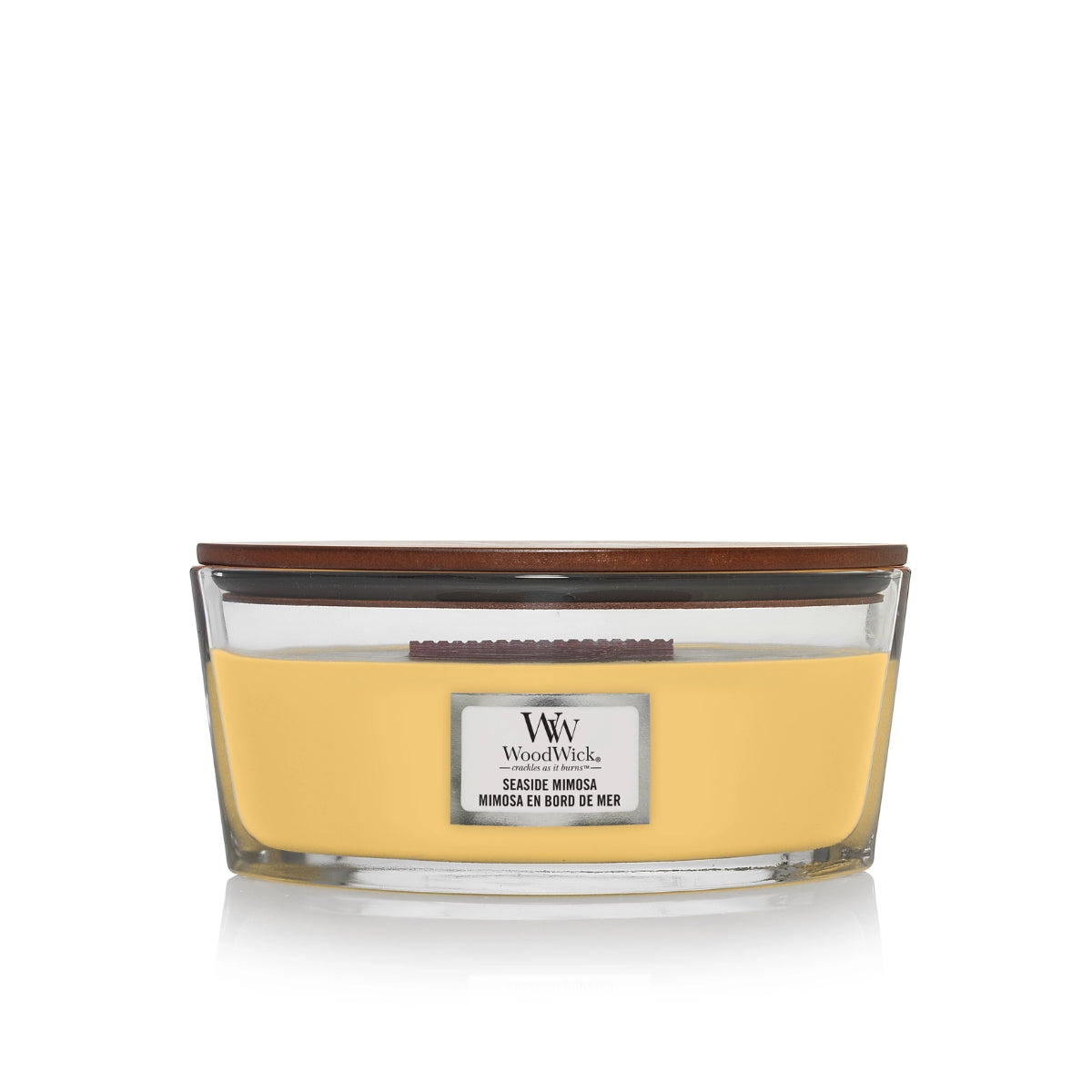 СВЕЩ WOOD WICK ELLIPSE JAR SEASIDE MIMOSA