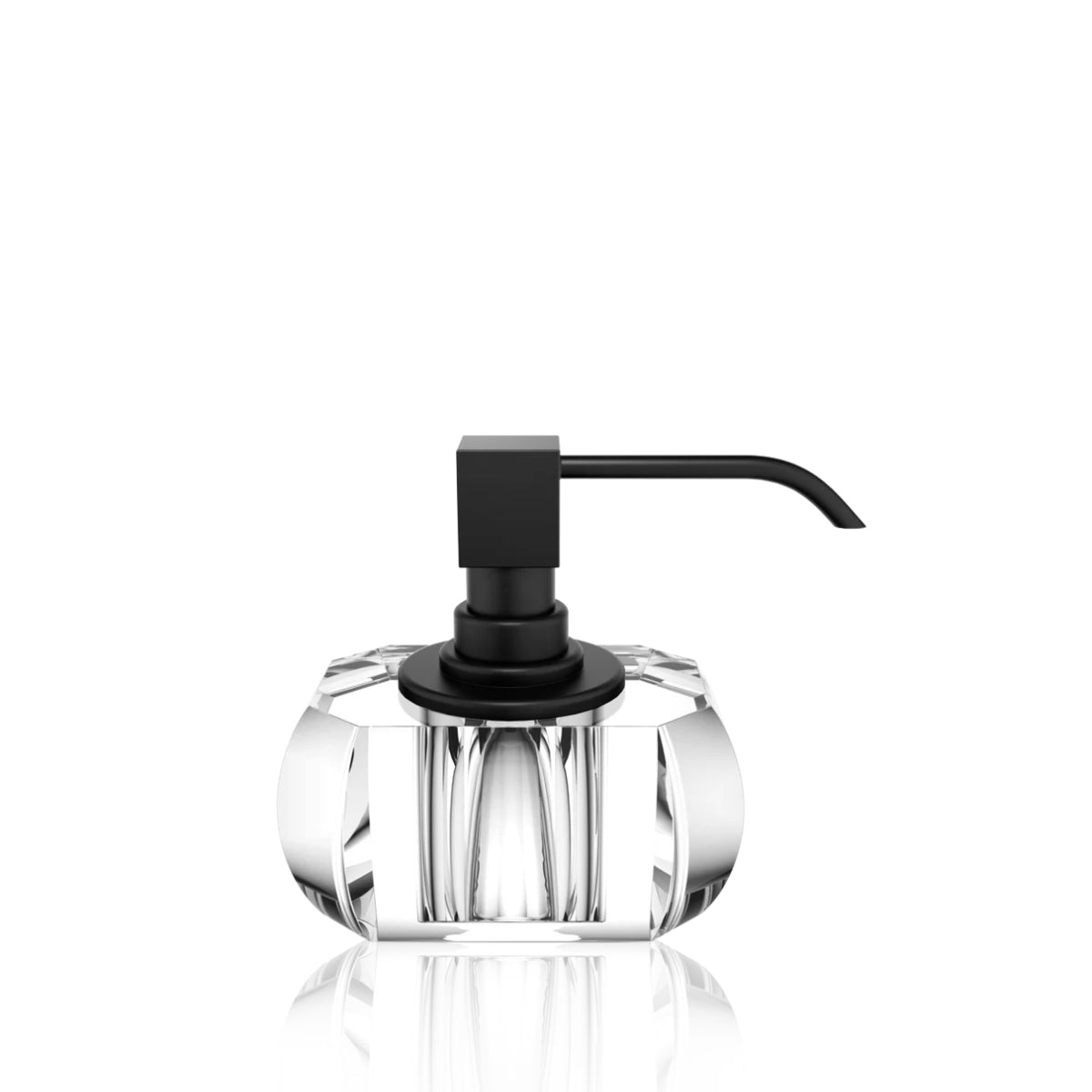 ДИСПЕНСЪР ЗА САПУН DECOR WALTHER KRISTALL CLEAR/ BLACK MATT