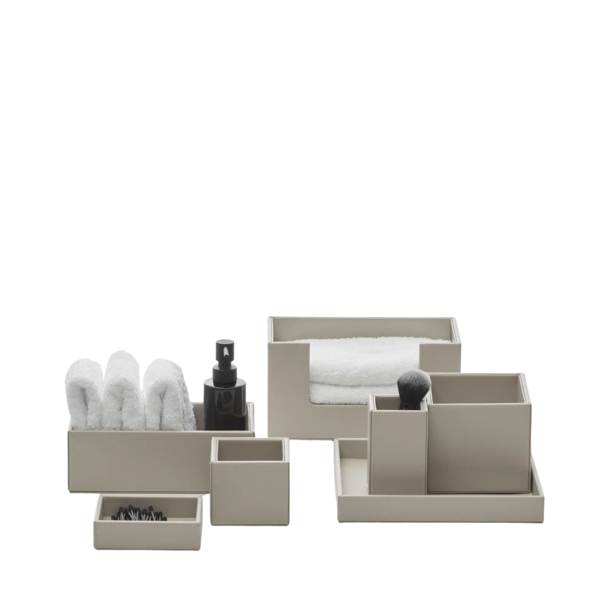 КУТИЯ ЗА АКСЕСОАРИ DECOR WALTHER ГОЛЯМА BROWNIE BOX L SAND