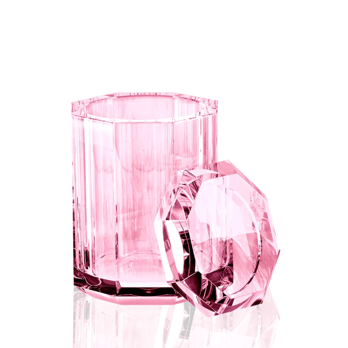 КУТИЯ С КАПАК DECOR WALTHER KRISTALL РОЗ MULTI PURPOS BOX PINK