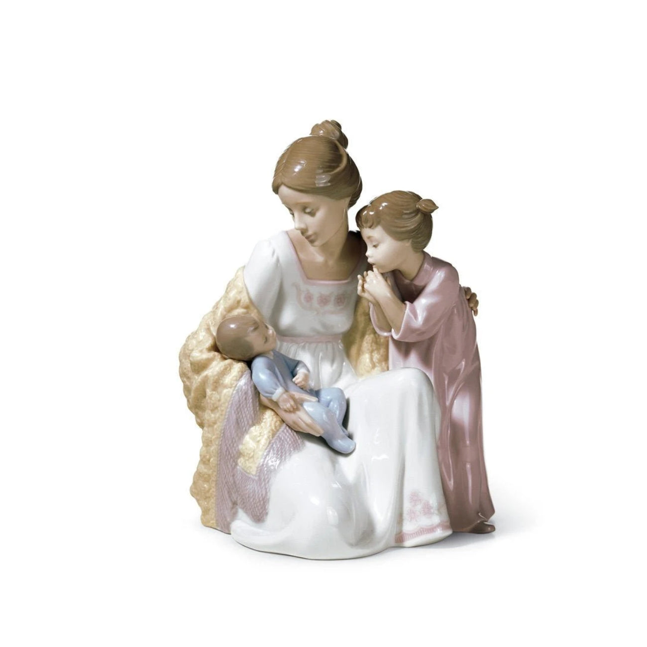 ДЕКОРАТИВН ФИГУРА LLADRO WELCOME TO THE FAMILY 22X18 СМ