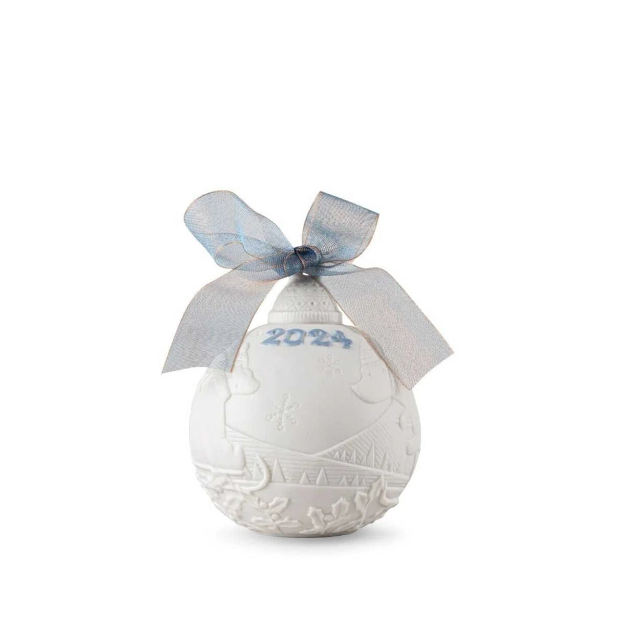 ДЕКОРАТИВНА ФИГУРА LLADRO 2024 CHRISTMAS BALL 10Х9СМ