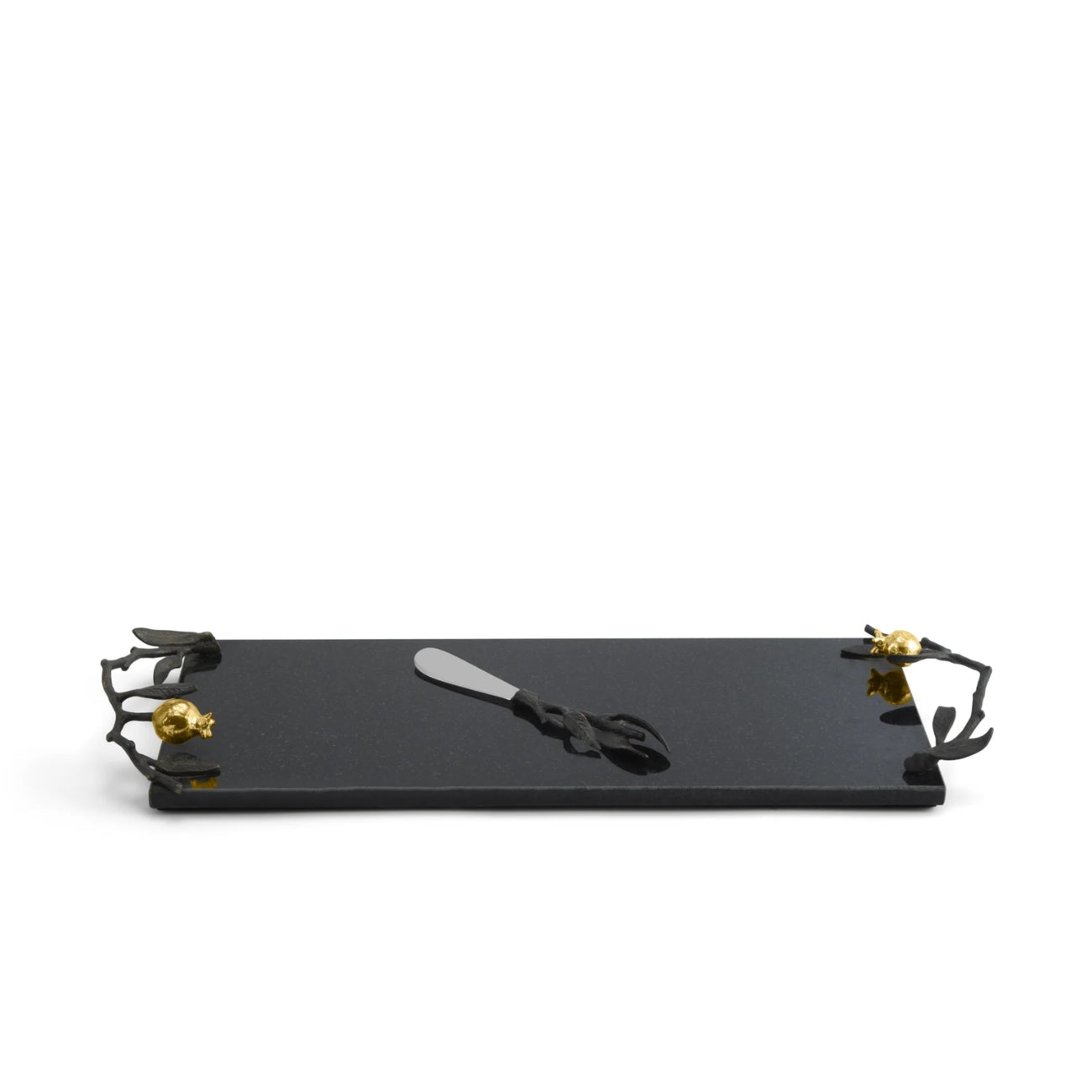 ПЛАТО ЗА СИРЕНА С НОЖ S MICHAEL ARAM POMEGRANATE 43Х14,7 СМ