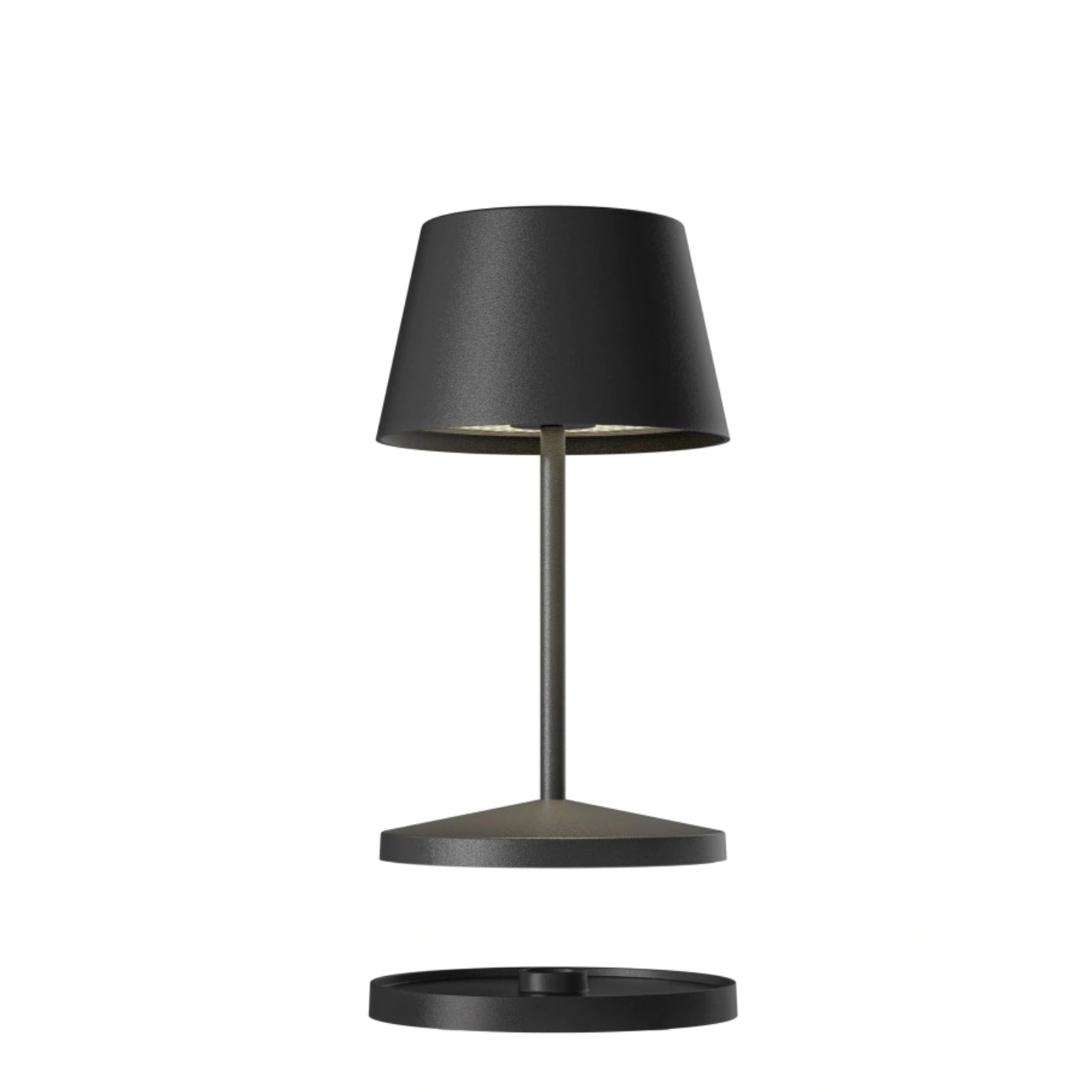 ЛЕД ЛАМПА ЗА МАСА КРЪГЛА VILLEROY&BOCH SEOUL BLACK VB 20СМ