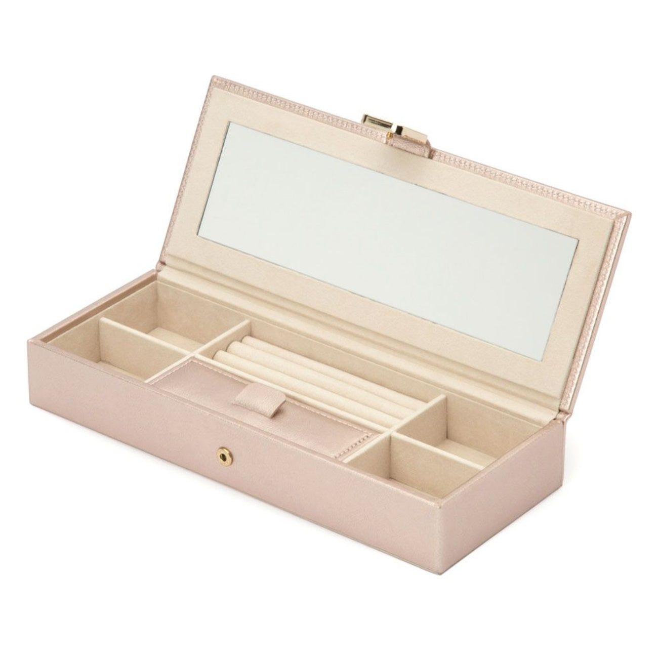 КУТИЯ ЗА БИЖУТА WOLF PALERMO SAFE DEPOS BOX ROSE GOLD