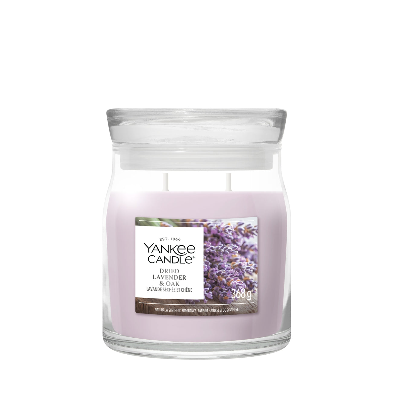 СВЕЩ YANKEE CANDLE SIGNATURE DRID LAVANDER&OAK