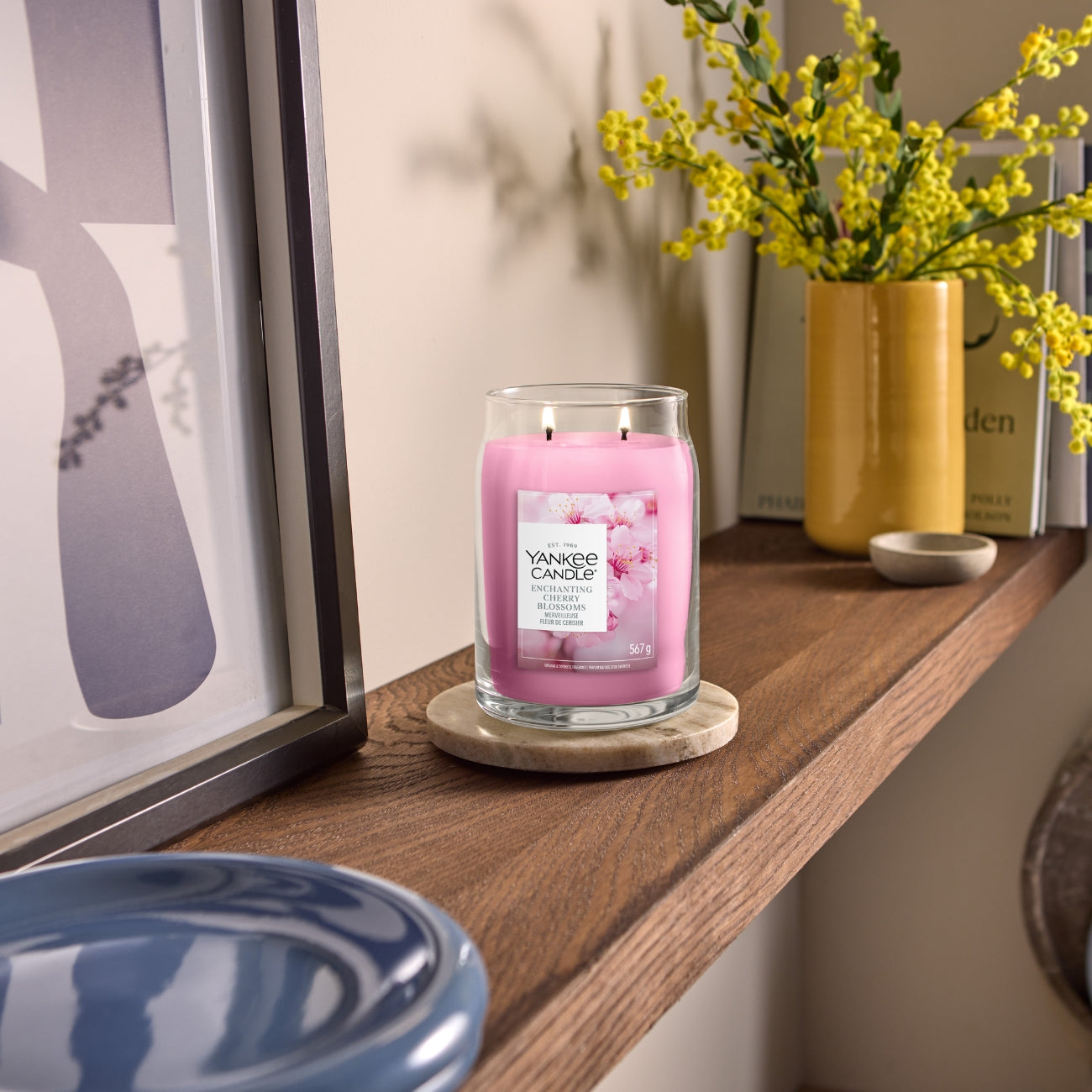СВЕЩ YANKEE CANDLE SIGNATURE ENCHANTING CHERRY BLOSSOM