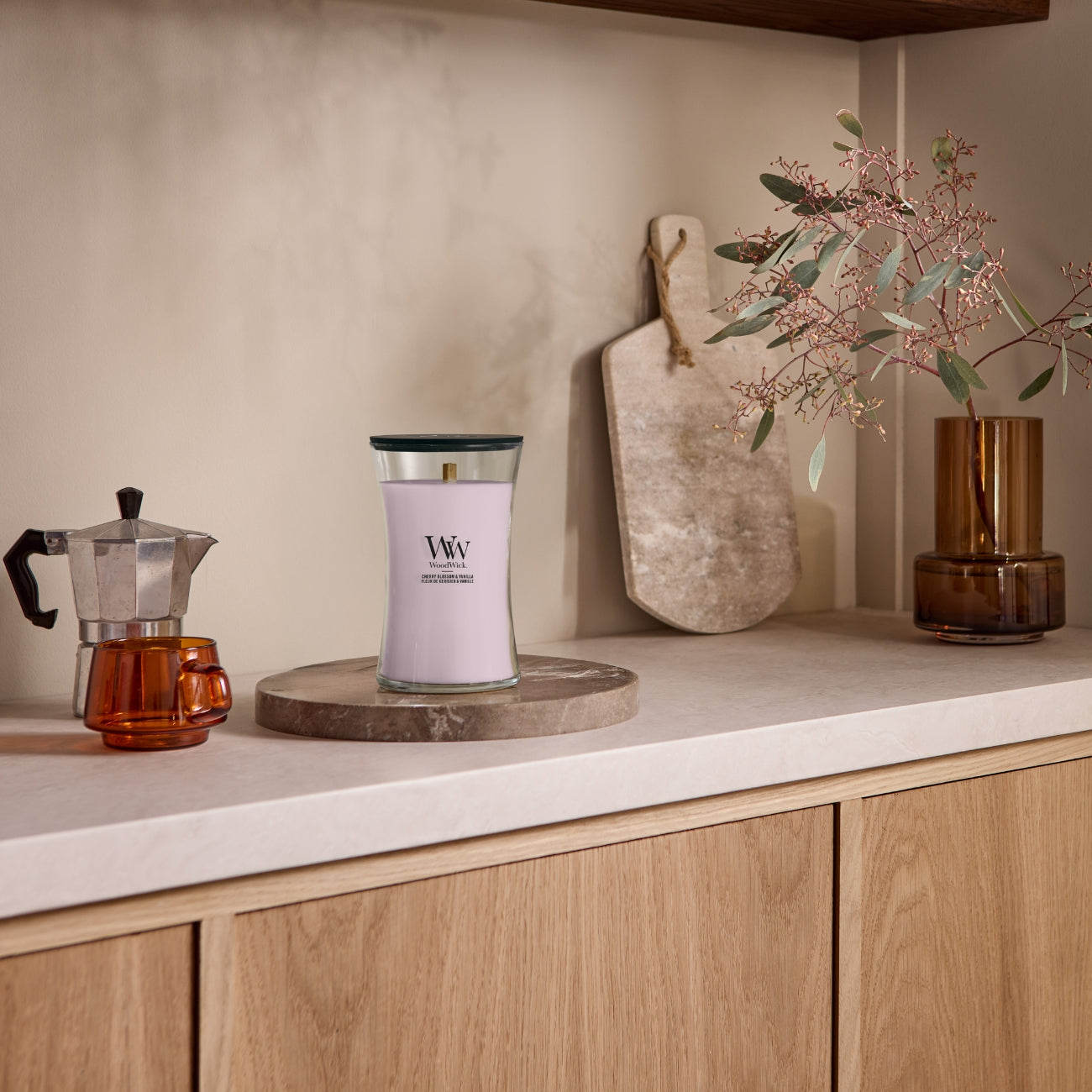 СВЕЩ WOOD WICK CHERRY BLOSSOM&VANLLA