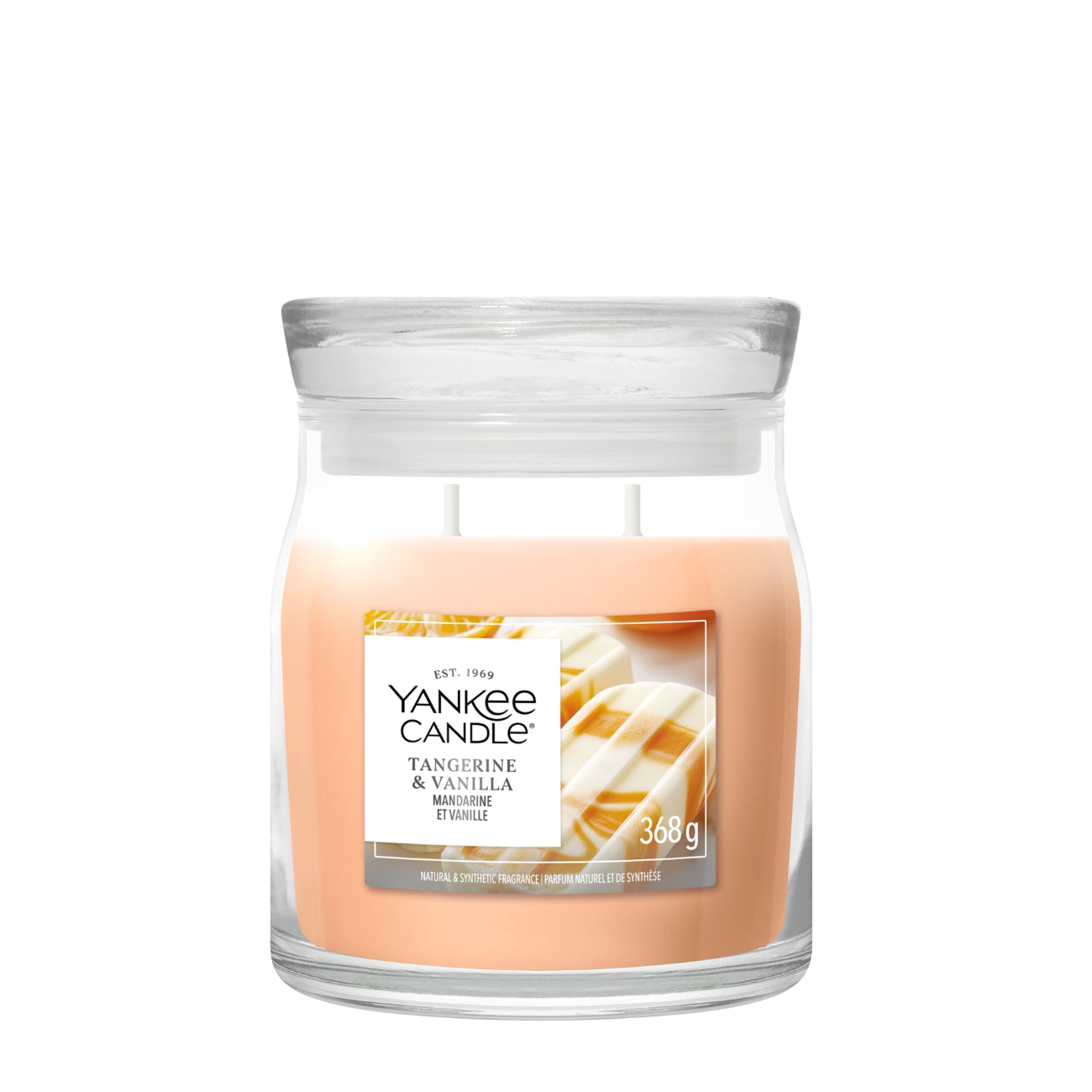 СВЕЩ YANKEE CANDLE SIGNATURE TANGERINE&VANILLA