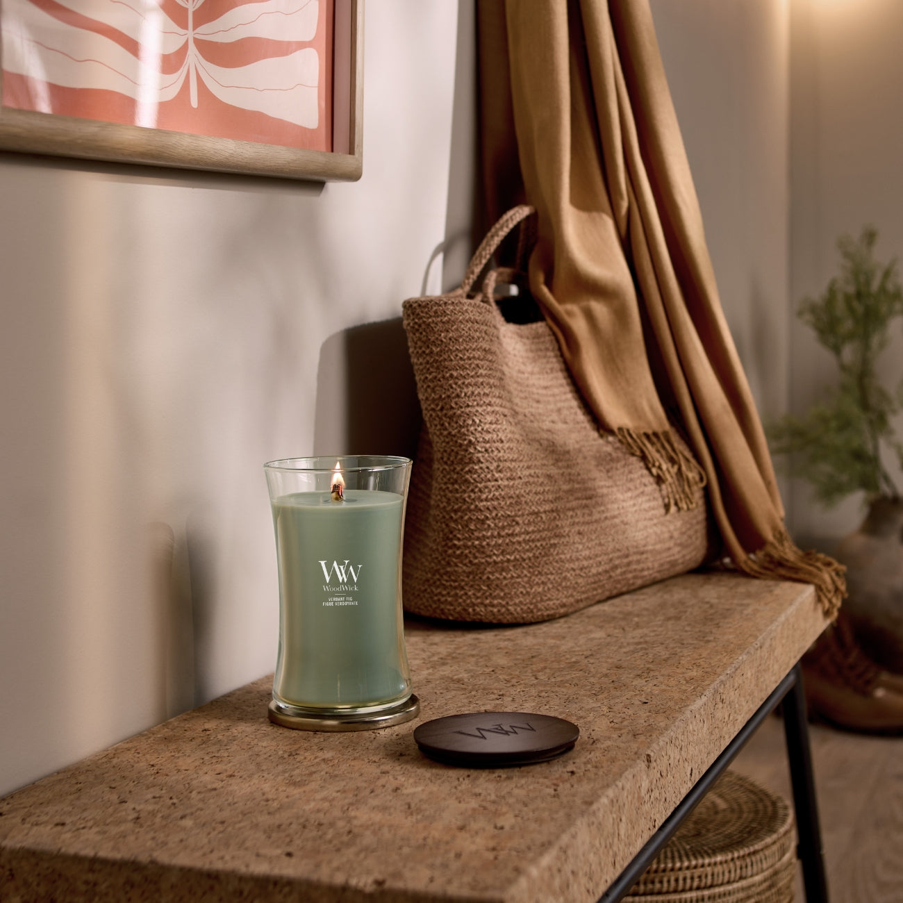 СВЕЩ WOOD WICK VERDANT FIG 