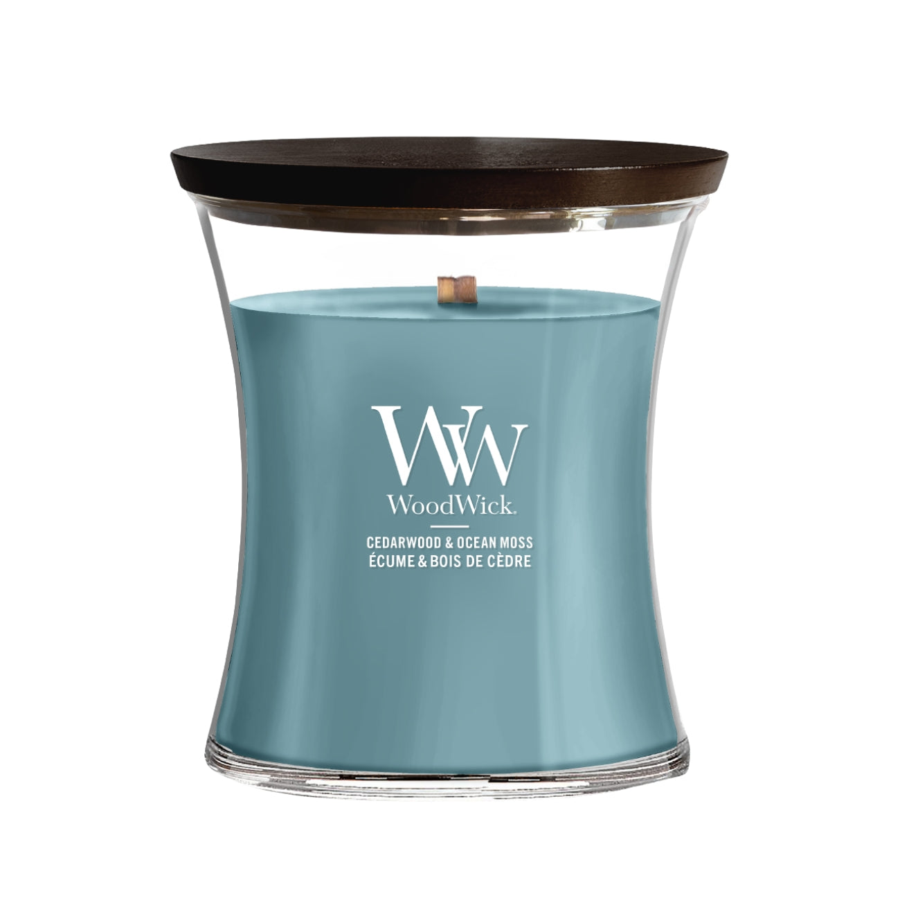 СВЕЩ WOOD WICK CEDARWOOD&OCEAN MOSS