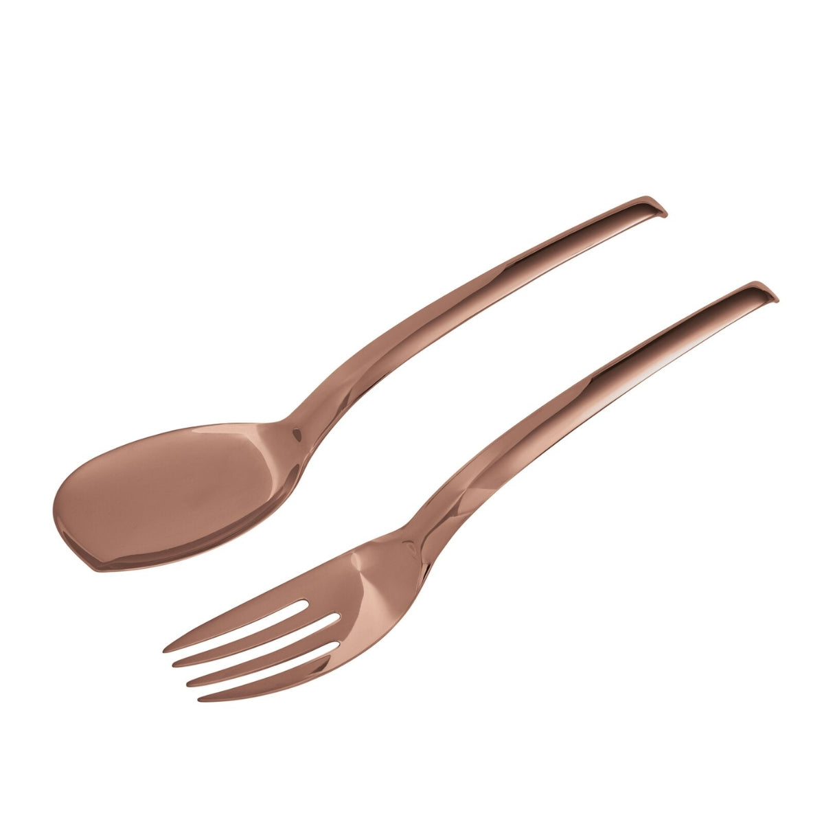 КОМПЛЕКТ ВИЛИЦА И ЛЪЖИЦА ЗА СЕРВИРАНЕ SAMBONET LIVING PVD COPPER
