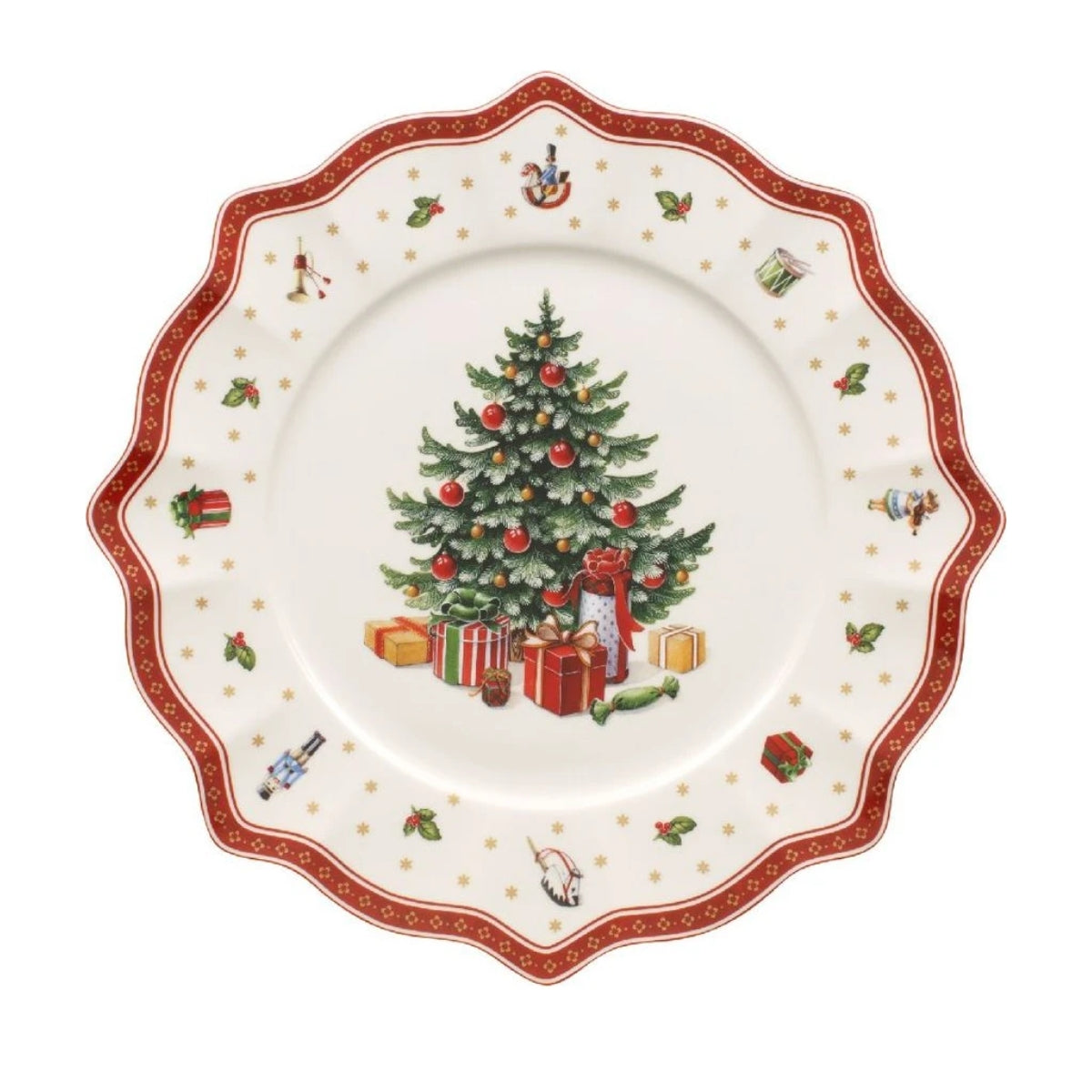 КОЛЕДНО ПЛАТО БЯЛО VILLEROY&BOCH TOY`S DELIGHT