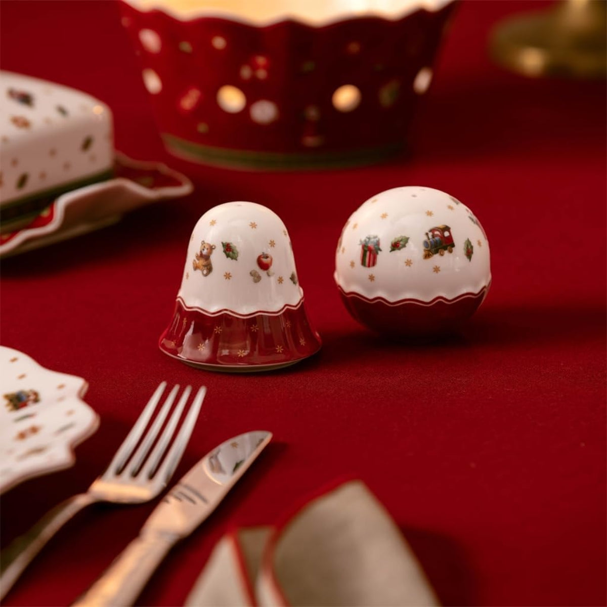 КОЛЕДЕН КОМПЛЕКТ ЗА СОЛ И ПИПЕР VILLEROY&BOCH TOY`S DELIGHT