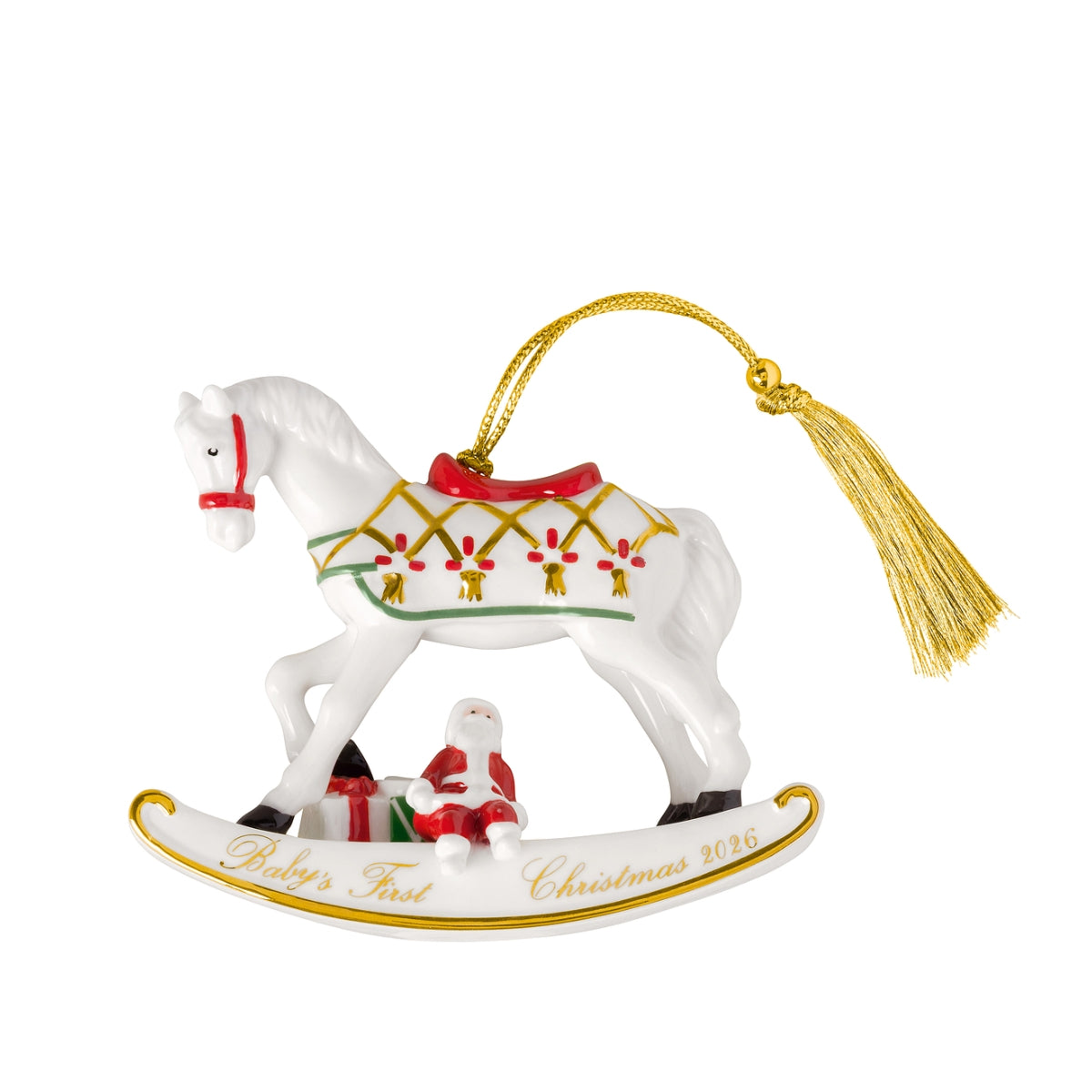 КОЛЕДНА ИГРАЧКА ЗА ЕЛХА VILLEROY&BOCH ROCKING HORS 9Х11СМ 2026