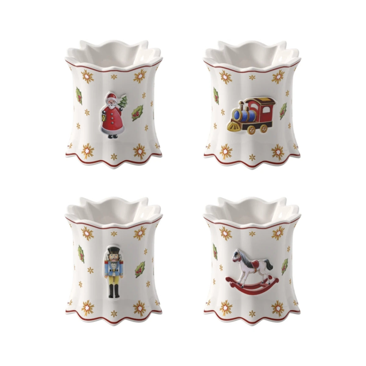 КОМПЛЕКТ 4БР ПРЪСТЕНИ ЗА САЛФЕТКИ VILLEROY&BOCH TOY`S DELIGHT