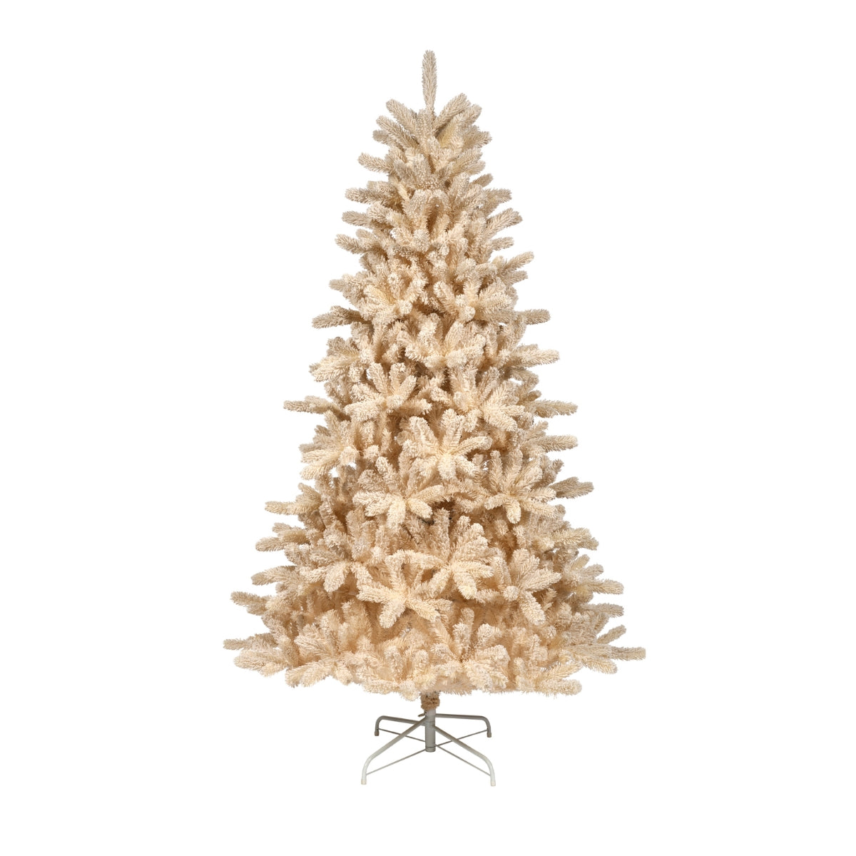КОЛЕДНА ЕЛХА COZY FLOCKED CREME D130 H210 СМ