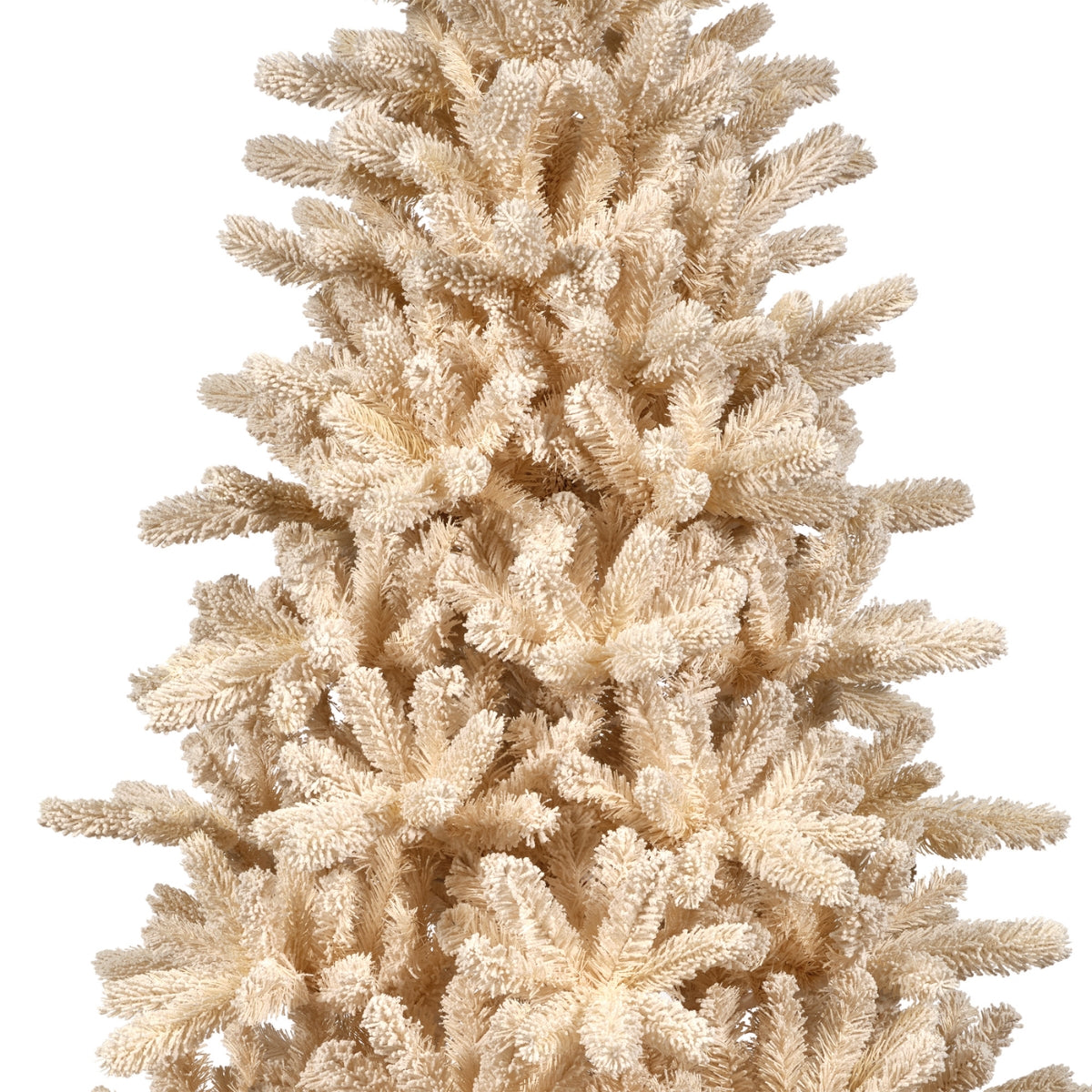 КОЛЕДНА ЕЛХА COZY FLOCKED CREME D130 H210 СМ
