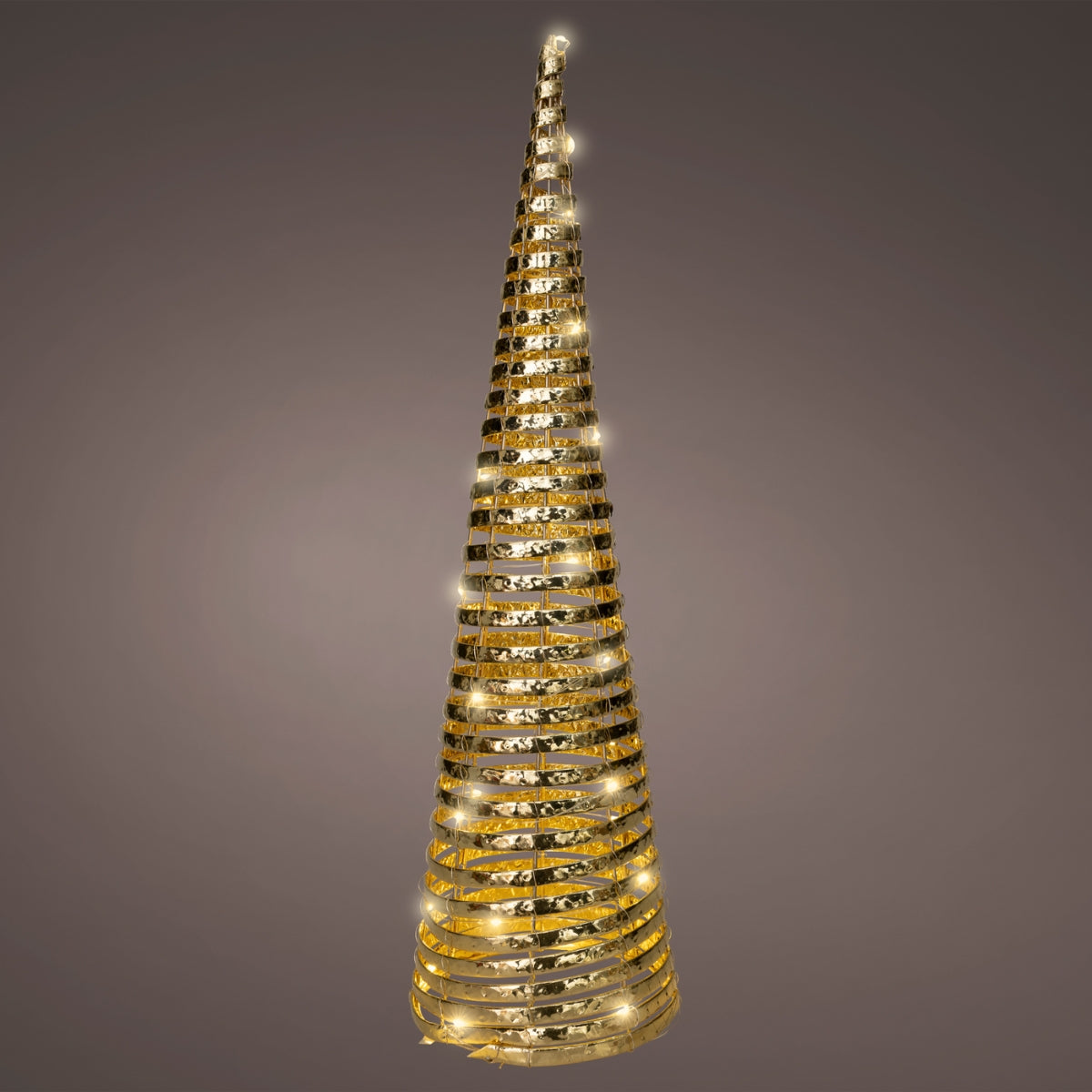 ДЕКОРАТИВЕН СВЕТЕЩ КОНУС MICRO LED D16 H60 GOLD