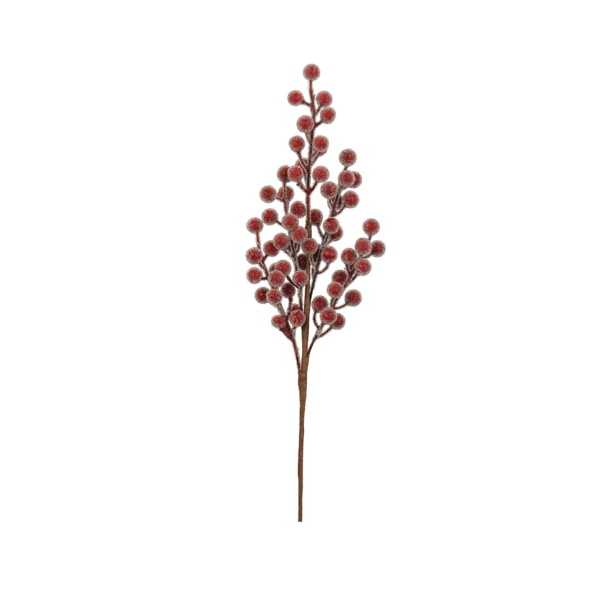 ДЕКОРАТИВНА КЛОНКА BERRY SPRAY RED 50 СМ